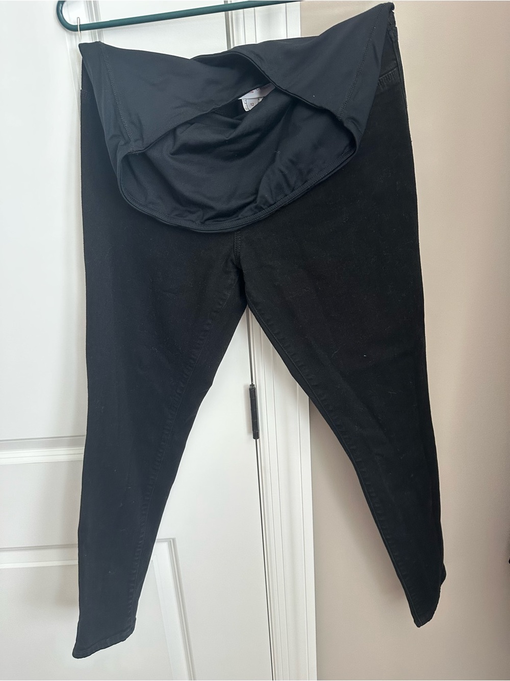 Isabel Black Maternity Jean Leggings